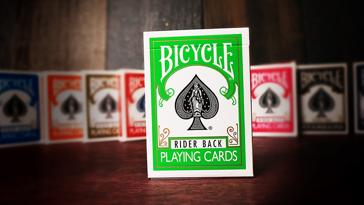 Naipes Bicycle Green de US Playing Card Co