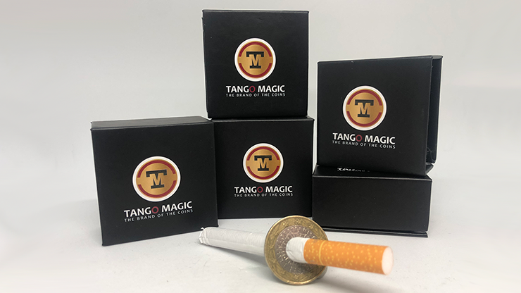 Cigarrillo A Través De Moneda Dos Caras 1 Euro Tango - Trick (E0063)