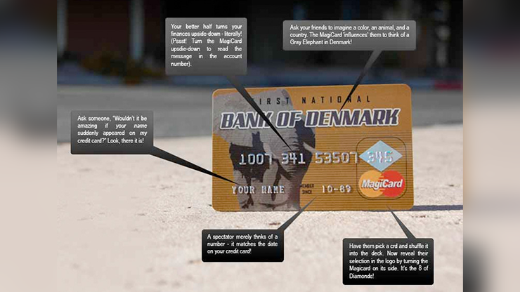 Magicard de Mark Jenest por Magic Smith - Truco