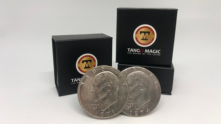 Tango Ultimate Coin (TUC)(D0109) Dólar Eisenhower con instrucciones en línea de Tango - Truco