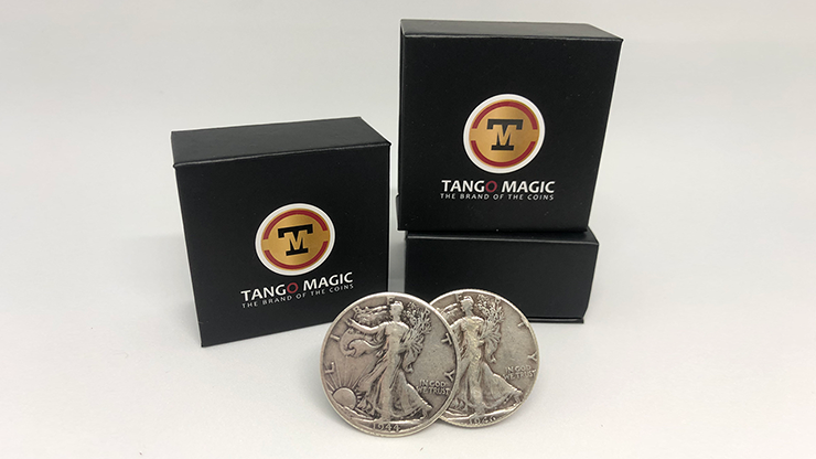 Tango Silver Line TUC (D0117) Walking Liberty Half Dollar (con DVD) de Tango - Truco