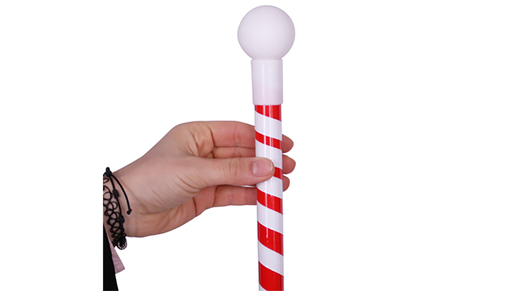 Bastón de fuga (plástico, BLANCO) de JL Magic