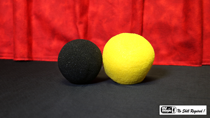 Ball To Dice (Amarillo/Negro) por Mr. Magic - Truco
