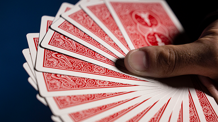 GT Speedreader Marked Deck Standard Version (Bicycle 809 Mandolin Red) más efecto en línea