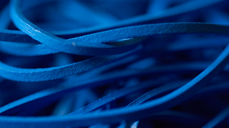 Joe Rindfleisch's SIZE 16 Rainbow Rubber Bands (Hanson Chien - Blue Pack) de Joe Rindfleisch - Trick