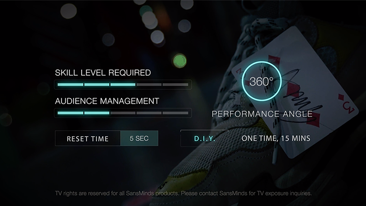 Pro Series: Swordlace Black (DVD y Gimmick) de SansMinds Creative Lab - DVD