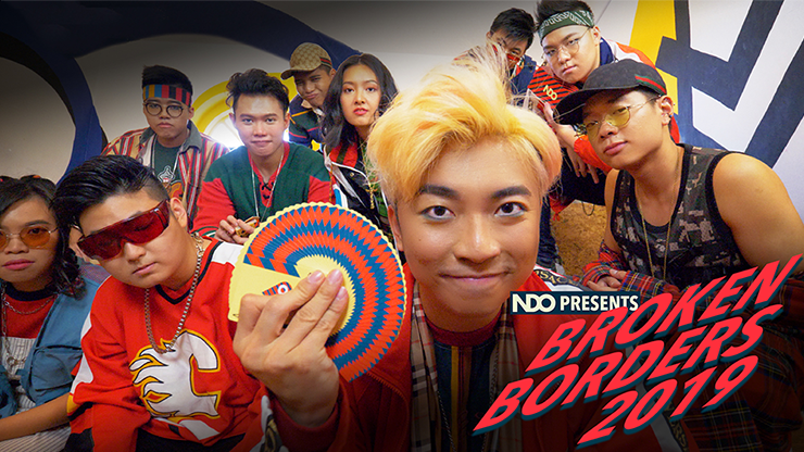 Juego de cartas Broken Borders 2019 de The New Deck Order