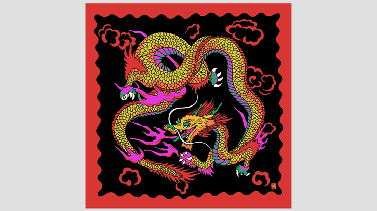 Rice Picture Silk 36" (Imperial Dragon) de Silk King Studios - Truco