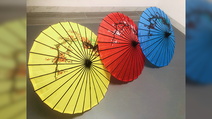 Dragon Parasol BLUE de LY & MS Magic - Truco