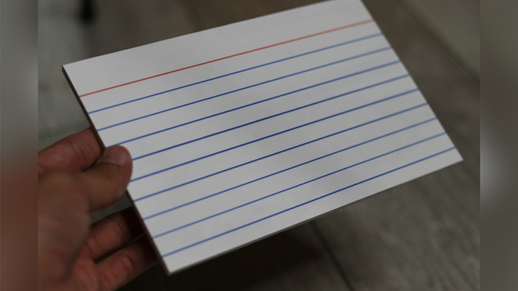 Acro Index Dry Erase Large 5"x8"(Trucos e instrucciones en línea) de Blake Vogt - Truco