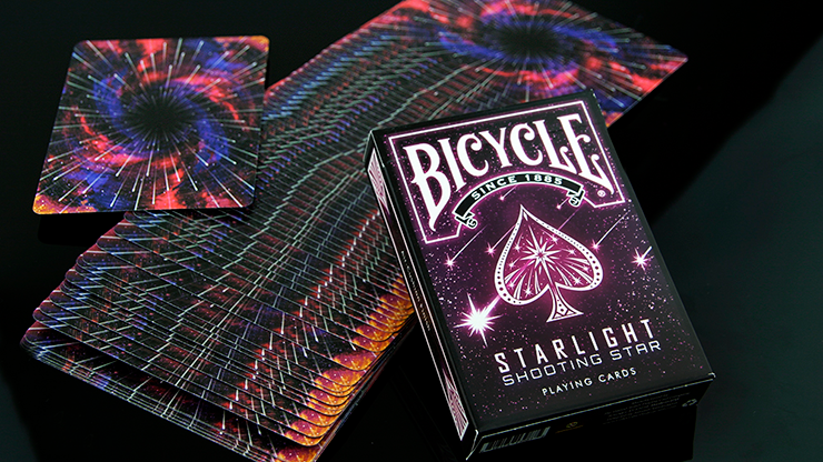 Juego de cartas Bicycle Starlight Shooting Star (especial tirada limitada) de Collectable Playing Cards