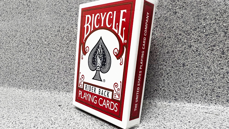 Bicycle 2 Faced Red Tuck (Mirror Deck Igual en ambos lados) Naipe