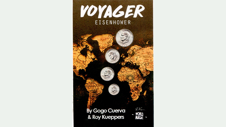 Voyager US Eisenhower Dollar (truco e instrucciones en línea) por GoGo Cuerva - Truco