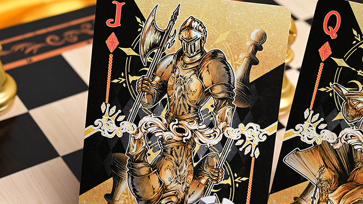 CHESS Black Playing Cards by Hidden Light