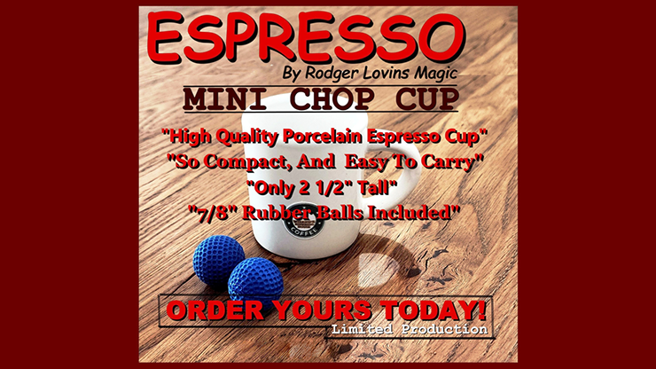 Mini Chop Cup by Rodger Lovins Magic