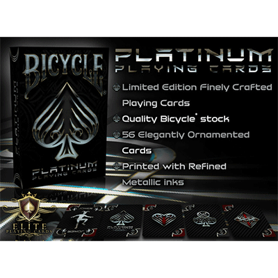 Baraja Bicycle Platinum de US Playing Card Co.