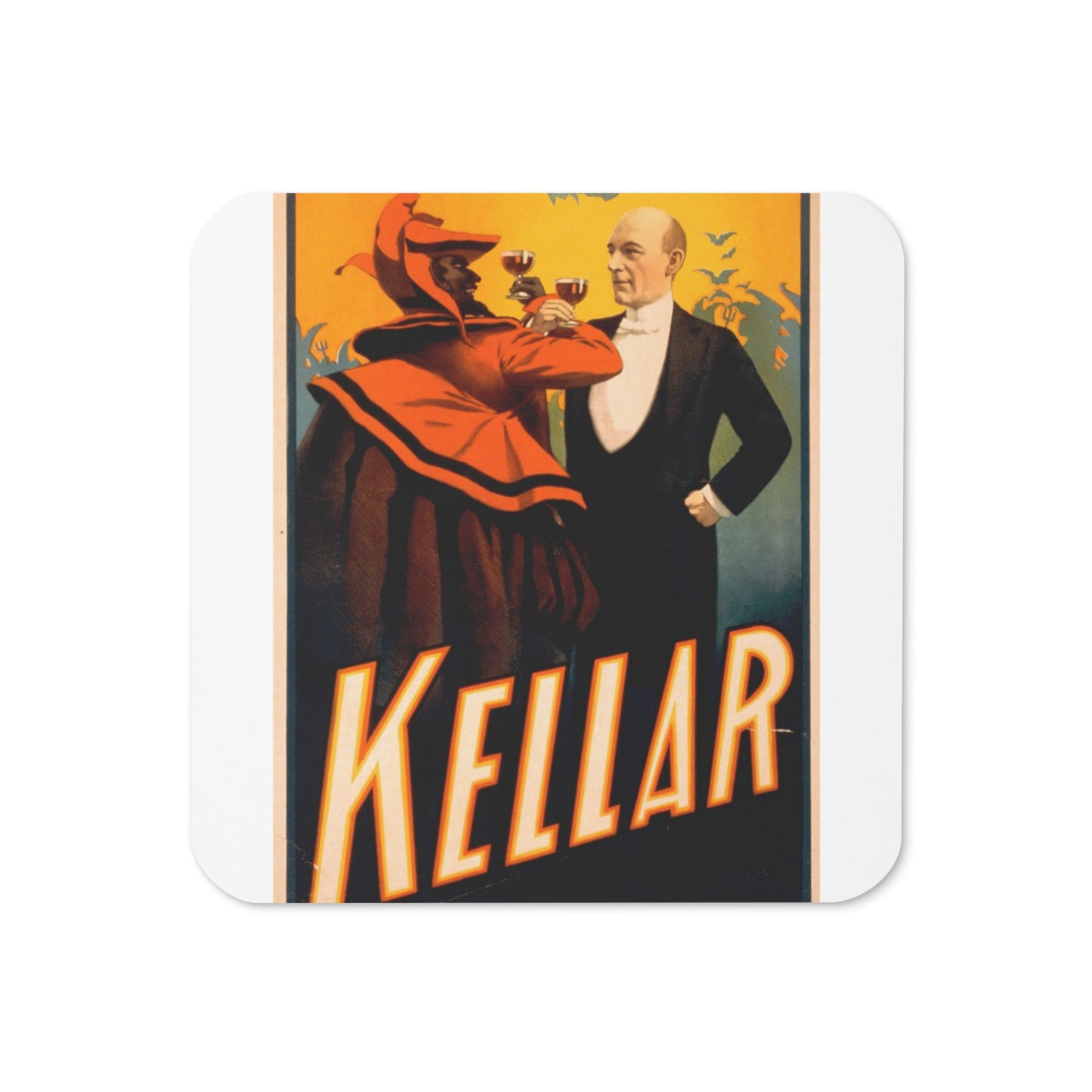 Kellar Cork-back coaster