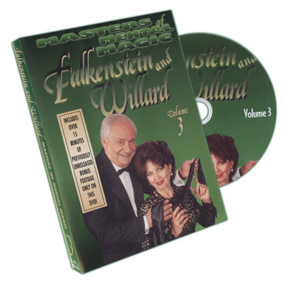 Falkenstein y Willard Maestros de la magia mental Vol. 3 - DVD