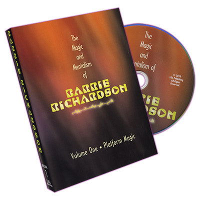 Magia y Mentalismo de Barrie Richardson Vol 1 por Barrie Richardson y L&L - DVD