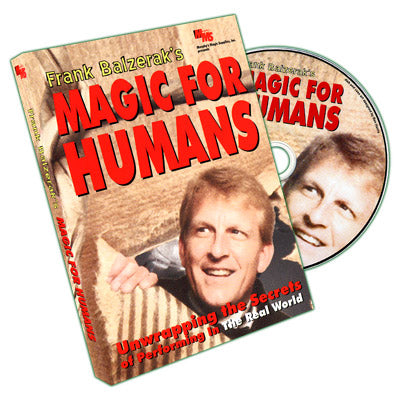 Magia para humanos de Frank Balzerak - DVD