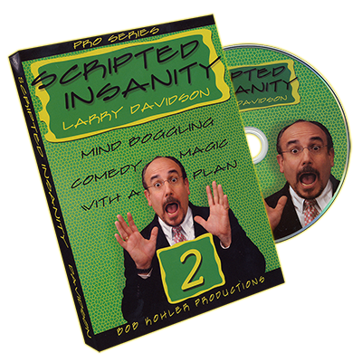 Scripted Insanity Volumen 2 por Larry Davidson - DVD