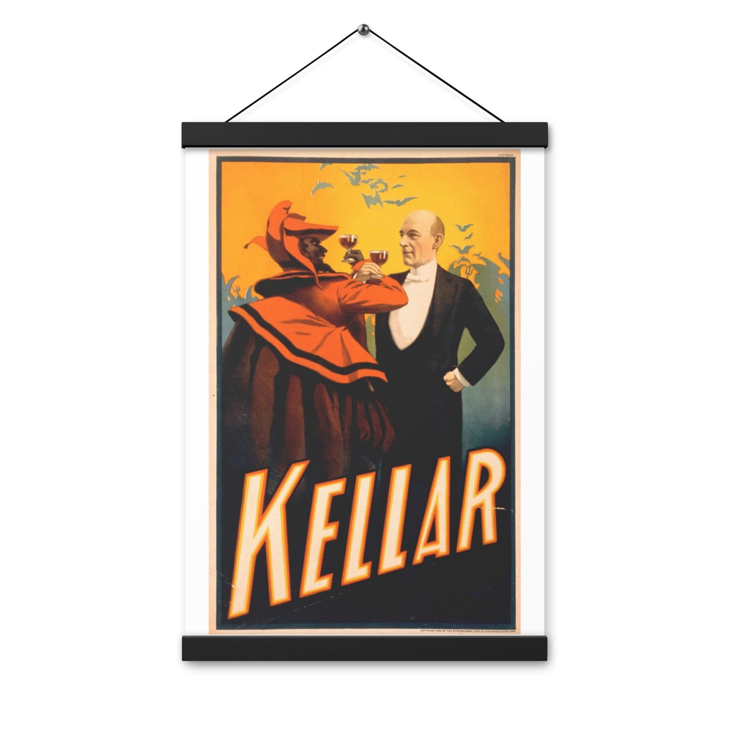 Kellar Poster with hangers