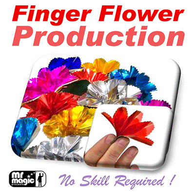 Finger Flower Production (Juego de 16) por Mr. Magic - Truco