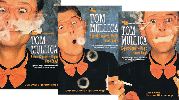 Expert Cigarette Magic Made Easy - Juego de 3 volúmenes de Tom Mullica video DESCARGAR