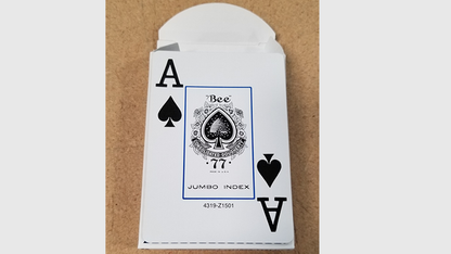 Cartas Bee Poker Jumbo Index (Azul)