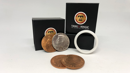 Ultimate Copper Silver de Tango Magic -Trick (D0061) 