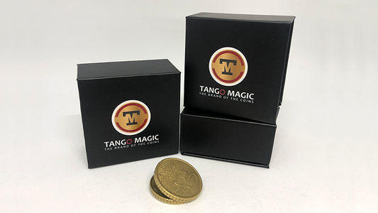 Moneda de concha expandida (50 céntimos de euro, reverso de acero) de Tango Magic - Trick (E0005) 