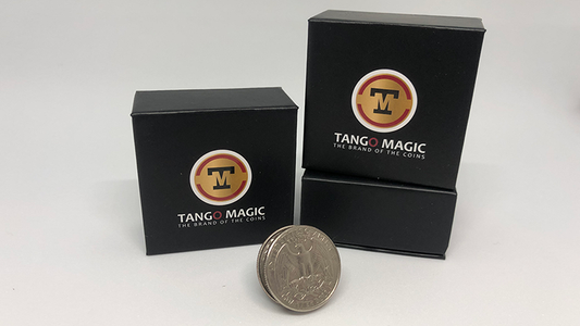 Flipper Coin Magnético Cuarto de Dólar (D0043) por Tango - Truco