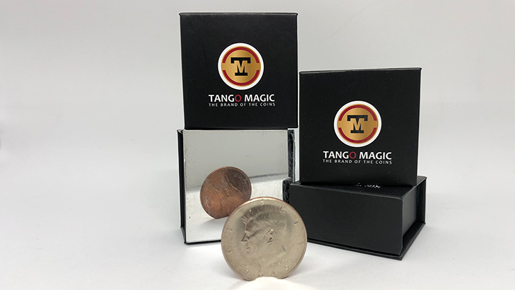 Moneda de cobre y plata (medio dólar/penique inglés) (D0060) de Tango - Trick 