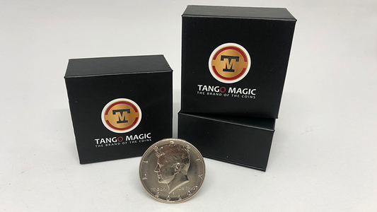 Medio dólar de doble cara (caras) (D0035) de Tango Magic - Truco 