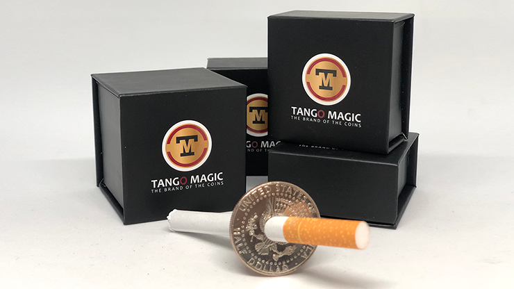 Cigarrillo A Través De Medio Dólar (Dos Caras) (D0015) by Tango - Trick 