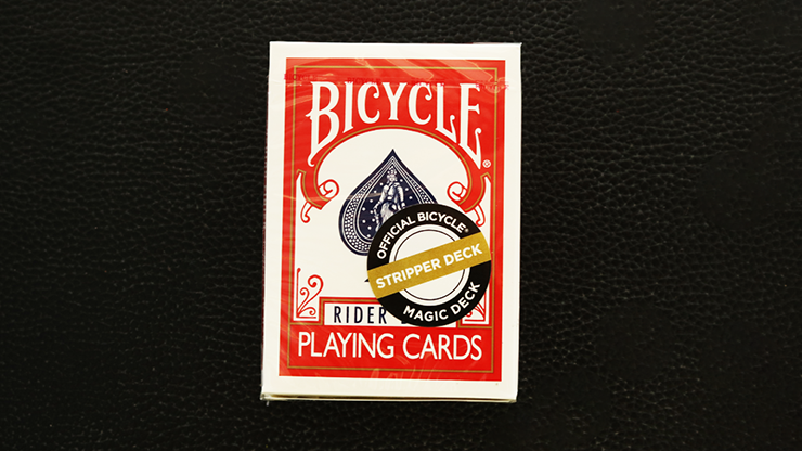 Baraja Stripper Bicycle (Rojo) de US Playing Card - Truco
