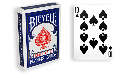 Baraja de forzamiento unidireccional azul (10s)