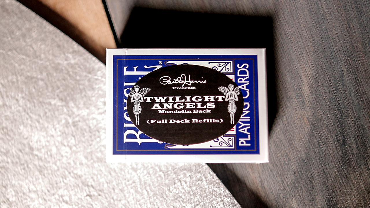 Paul Harris presenta Twilight Angel Full Deck (mandolina azul) de Paul Harris 