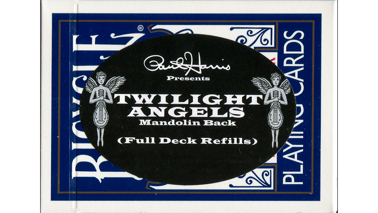 Paul Harris presenta Twilight Angel Full Deck (mandolina azul) de Paul Harris 