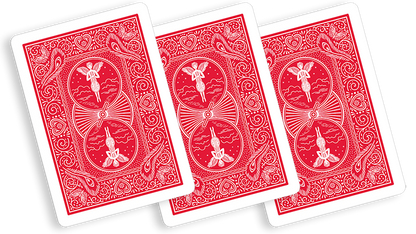 Stripper Deck Mandolin Bicycle (Red)