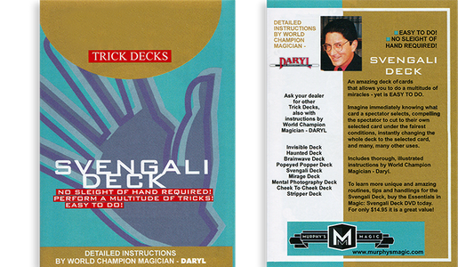 Svengali Deck Mandolina Bicicleta (Azul)