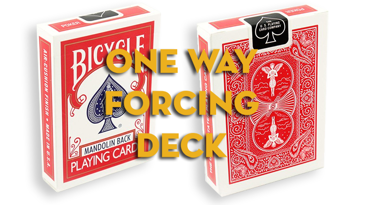 Surtido Mandolin Red One Way Forcing Deck (valores surtidos)