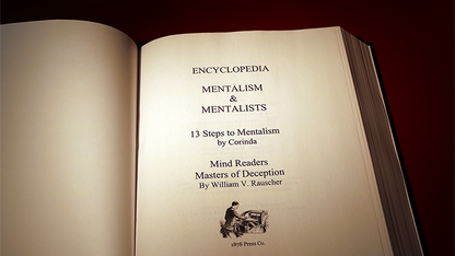 13 pasos hacia el mentalismo PLUS Enciclopedia de mentalismo y mentalistas - Libro 