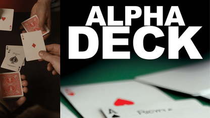 Alpha Deck (Cartas e instrucciones en línea) de Richard Sanders - Truco 