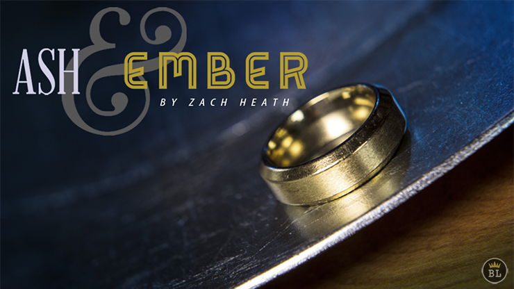 Ash and Ember Gold Biselado Tamaño 8 (2 Anillos) por Zach Heath - Truco 