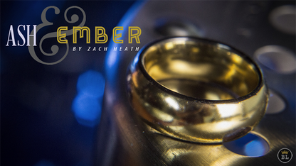 Ash and Ember Gold Curved Talla 13 (2 Anillos) de Zach Heath - Trick 