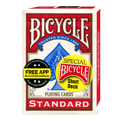 Baraja Bicycle Short (Roja) de US Playing Card Co. - Trick