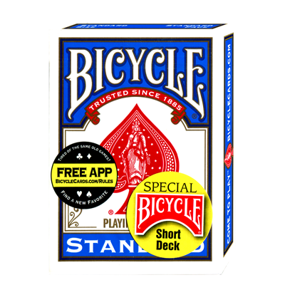 Baraja Bicycle Short (Azul) de US Playing Card Co. - Trick