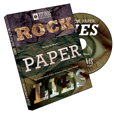 Rock, Paper, Lies de Jay Di Biase y Titanas Magic Productions - DVD 