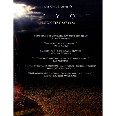 PYO (CD y DVD de datos) de Dee Christopher - DVD